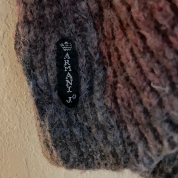 Armani Jeans Rainbow Knit Sweater - Picture 4 of 10